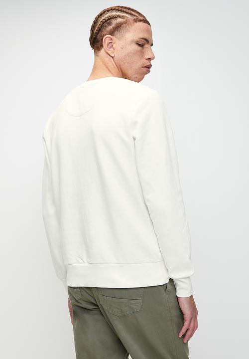 Brave Soul - Crew Neck Sweatshirt - Cream