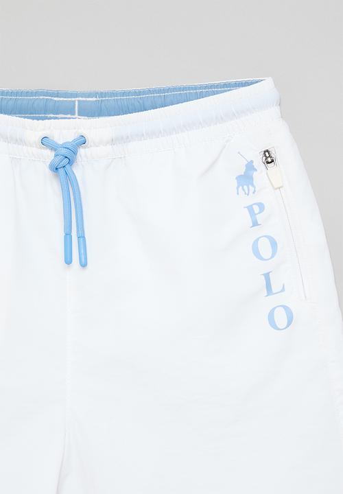POLO - Boys alex zip pocket short - white