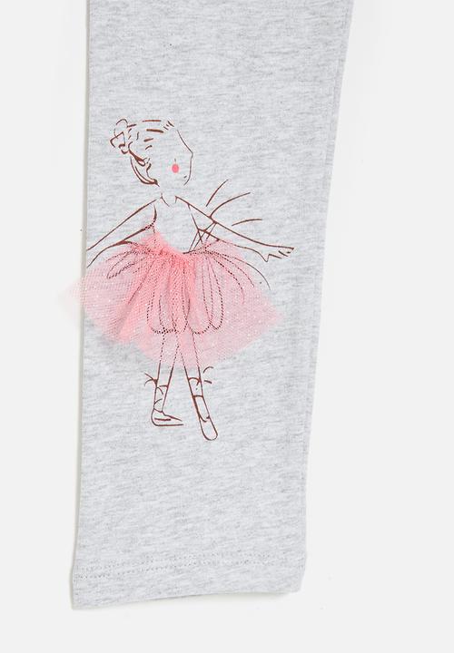 Pop Candy - Leggings - grey ballerina