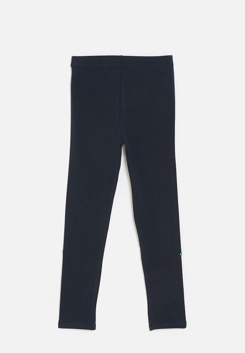 Pop Candy - Butterfly sequin leggings - navy