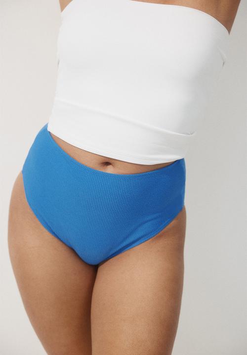H&M - High waist bikini bottoms - blue