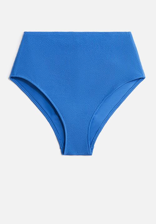 H&M - High waist bikini bottoms - blue