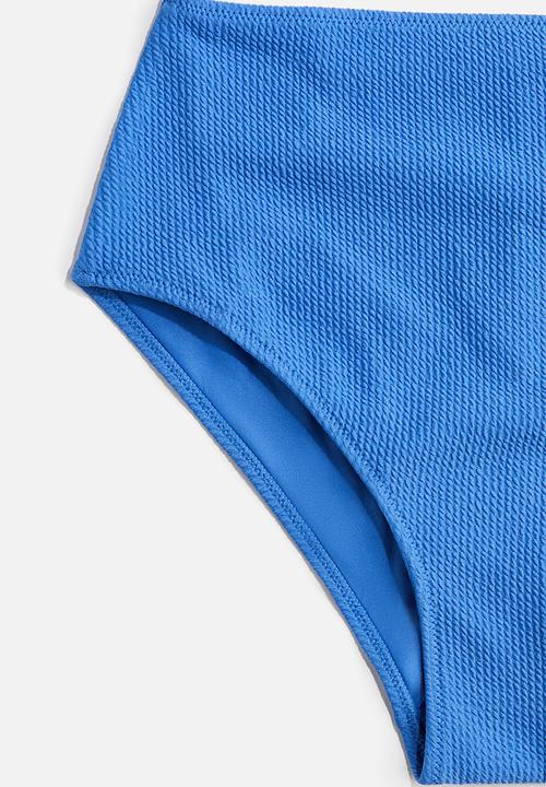 H&M - High waist bikini bottoms - blue