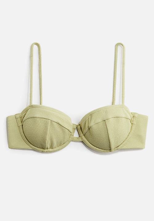 H&M - Bikini top - pistachio green