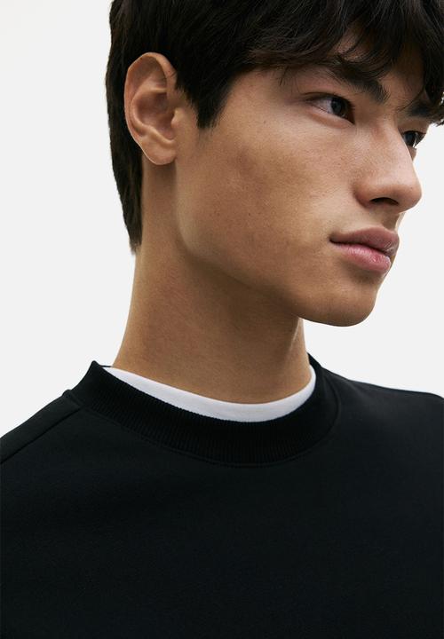 H&M - Loose fit sweatshirt - black