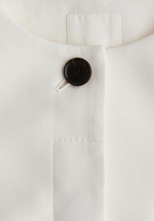H&M - Fitted blazer - white