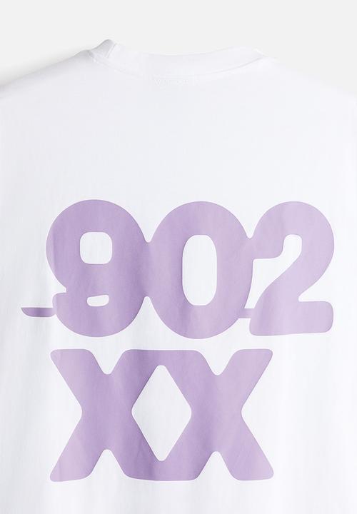 H&M - Loose fit printed T-shirt - white/calif