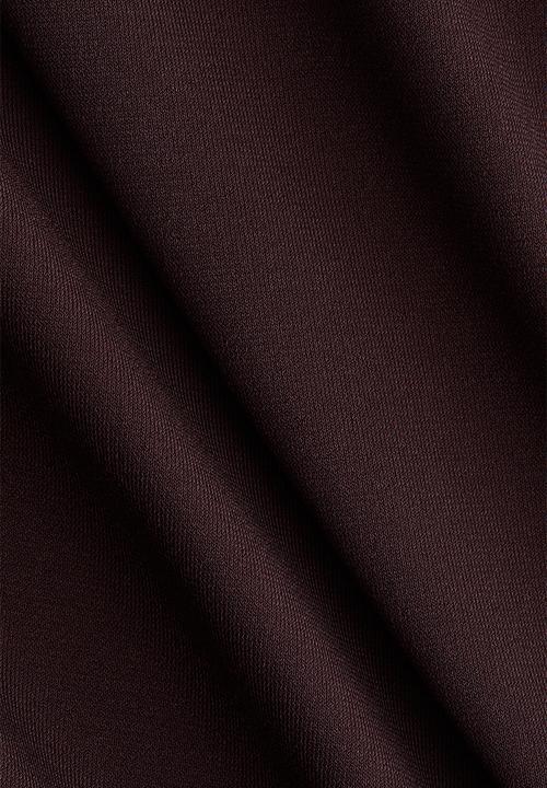 H&M - Draped skirt - dark burgundy