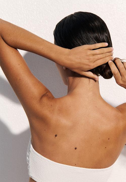 H&M - Padded bandeau bikini top - white