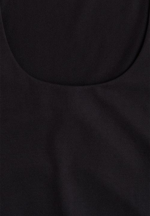 H&M - Square-neck top - black