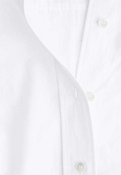 H&M - H&M Studio: Fitted cotton shirt - white