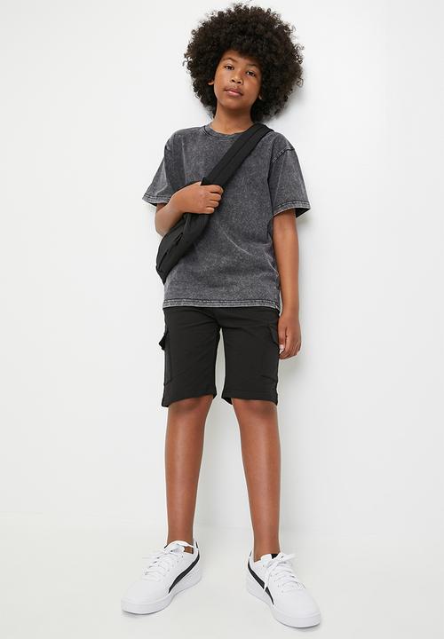 Pop Candy - Utility shorts - black