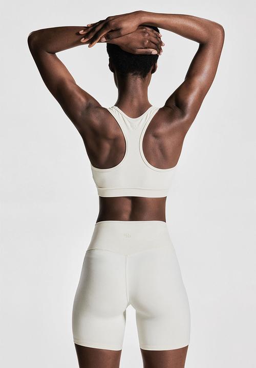 H&M - Sports cycling shorts with softmove™ - white