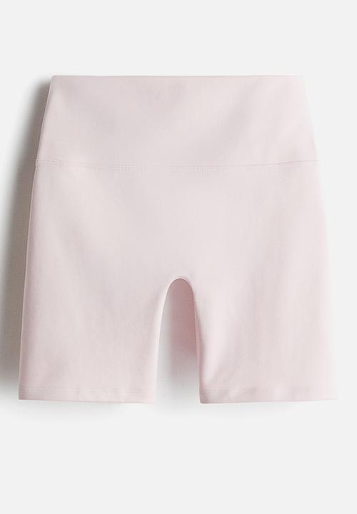 H&M - Sports cycling shorts with softmove™ - pink