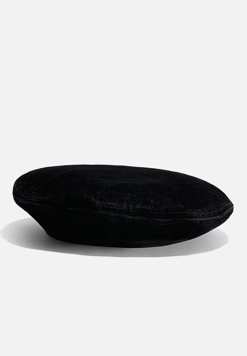 H&M - H&M Studio: Twill beret - black
