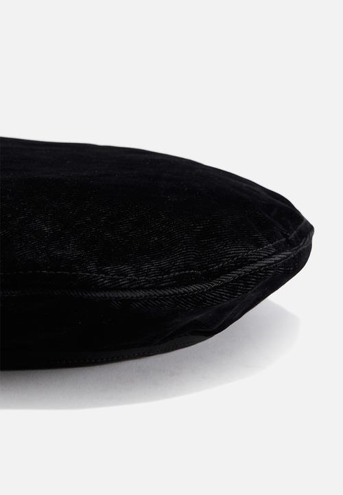 H&M - H&M Studio: Twill beret - black