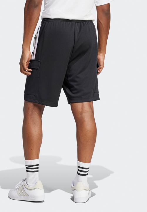 adidas Performance - Tiro Cargo Shorts - Black/Wht