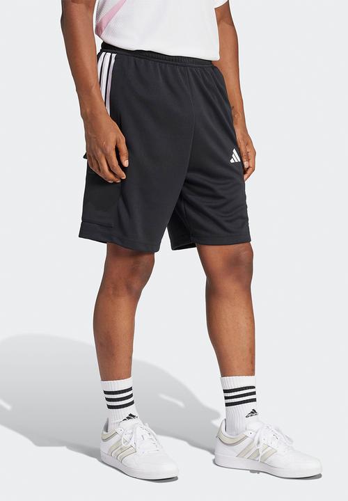 adidas Performance - Tiro Cargo Shorts - Black/Wht