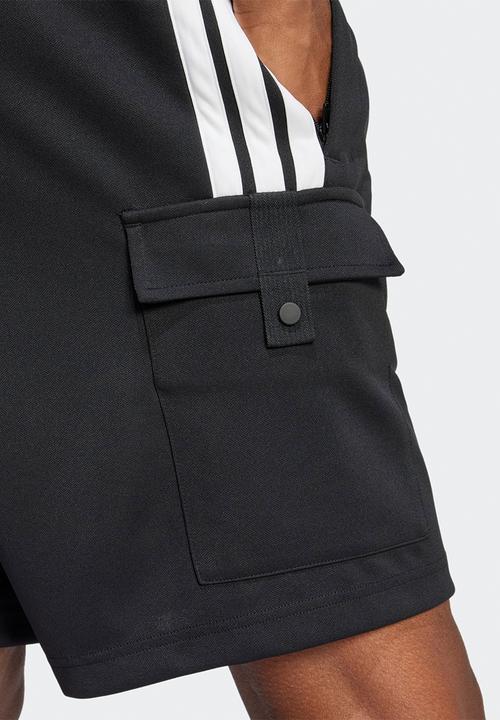adidas Performance - Tiro Cargo Shorts - Black/Wht