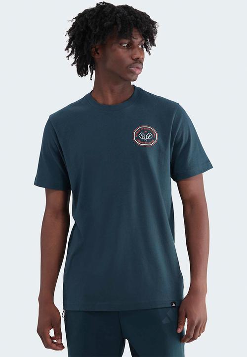 adidas Performance - CLUB SCENIC Tee - aurora ivy