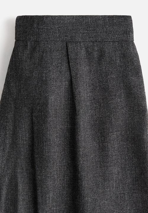 H&M - H&M Studio: Wool-blend suit trousers - dark grey