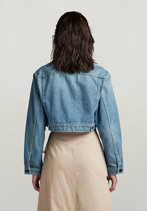 G-STAR - Cropped Denim Jacket Wmn - Antique faded moonlit ocean