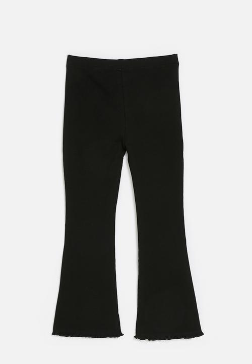 Pop Candy - Flared leggings - black
