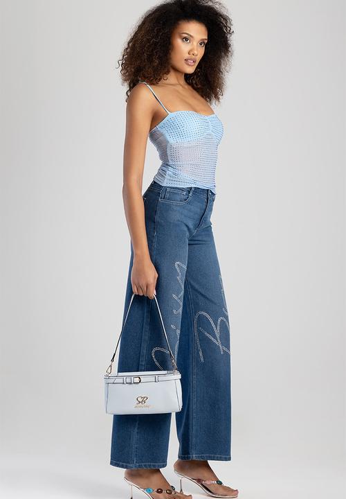 SISSY BOY - Structured shoulder bag - blue