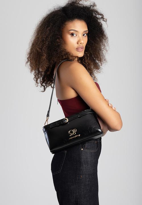 SISSY BOY - Structured shoulder bag - black