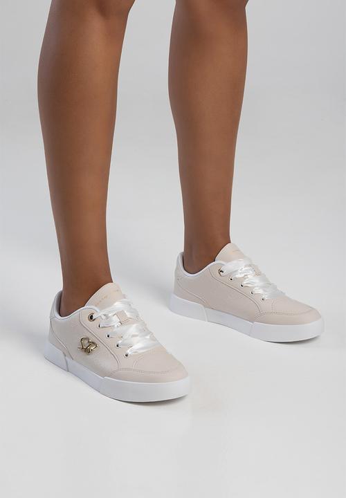 SISSY BOY - Make raised: embossed sneaker with sb hardware plate on side - neutral
