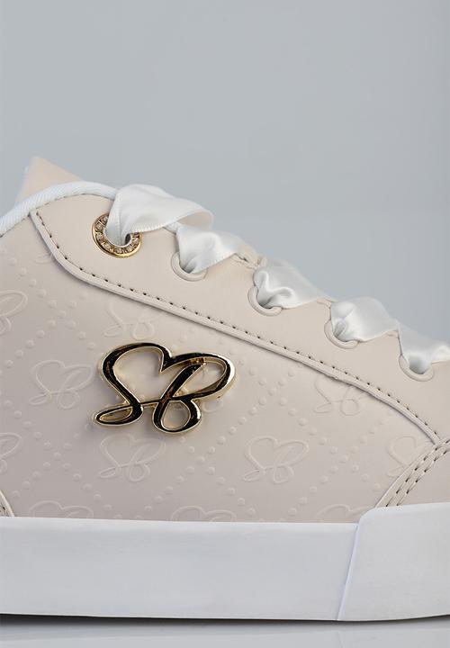 SISSY BOY - Make raised: embossed sneaker with sb hardware plate on side - neutral
