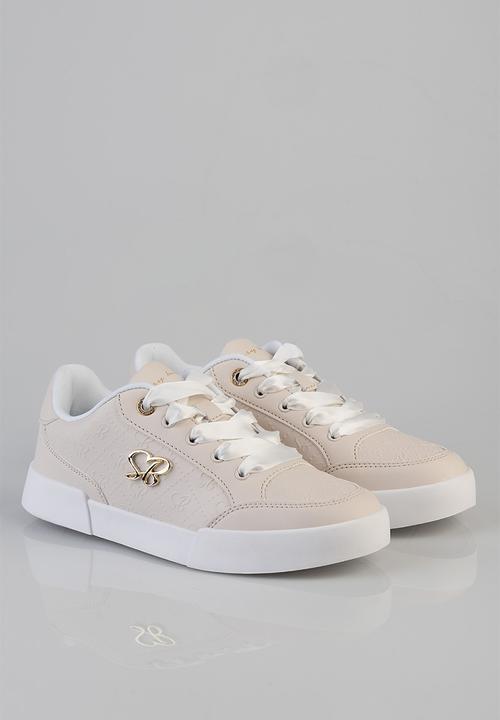 SISSY BOY - Make raised: embossed sneaker with sb hardware plate on side - neutral