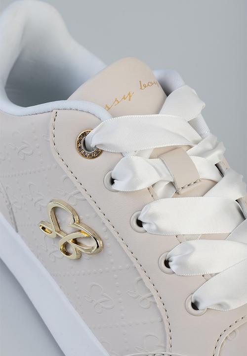 SISSY BOY - Make raised: embossed sneaker with sb hardware plate on side - neutral