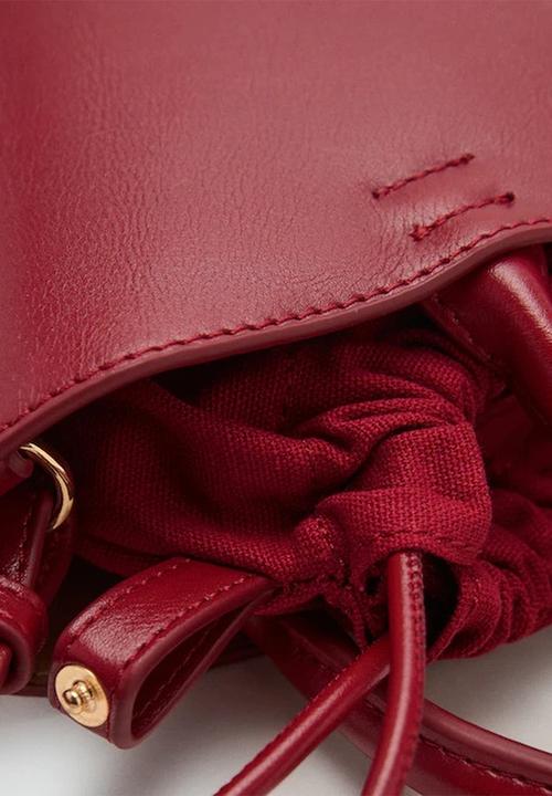MANGO - Meti crossbody bag - dark red
