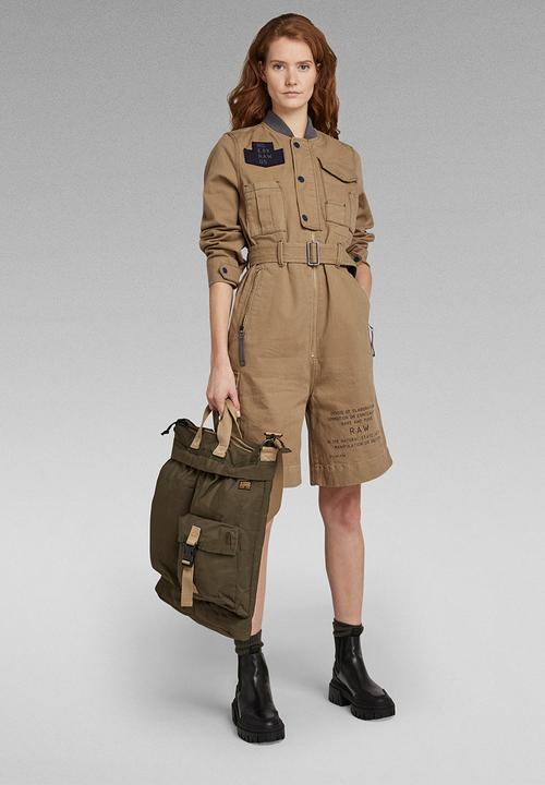 G-STAR - E Short Overall Wmn - Beige