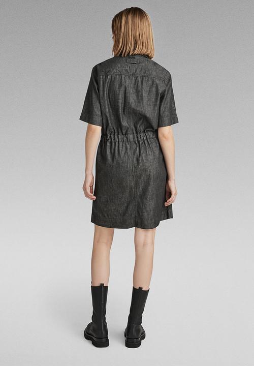 G-STAR - Army s/s Dress Wmn - Jet Black
