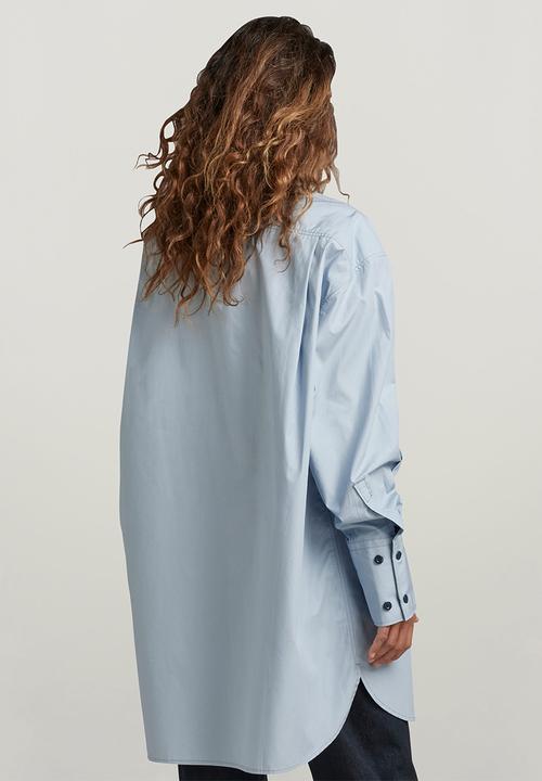 G-STAR - Oversized Boyfriend Shirt Wmn - Faze Blue