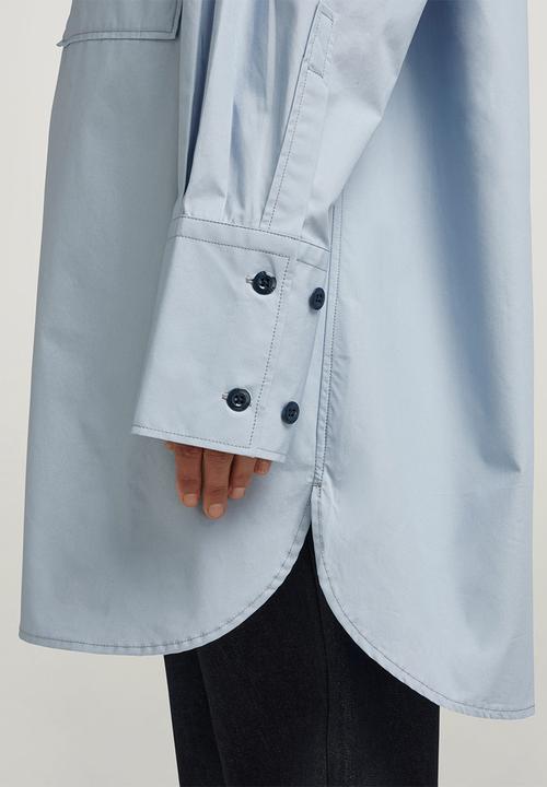 G-STAR - Oversized Boyfriend Shirt Wmn - Faze Blue