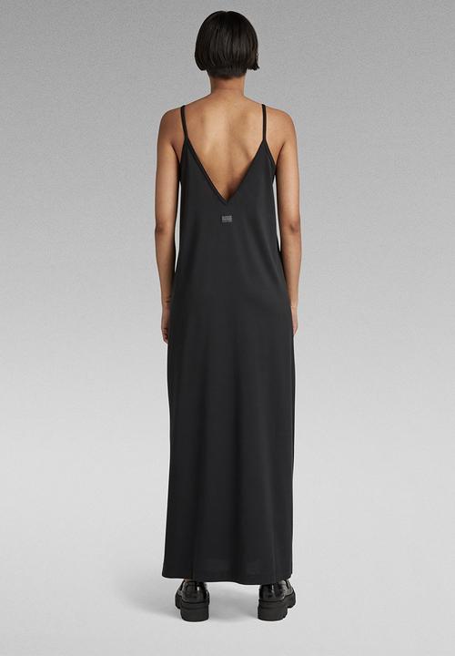 G-STAR - Tape loose sw dress - caviar