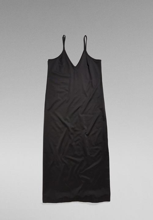 G-STAR - Tape loose sw dress - caviar