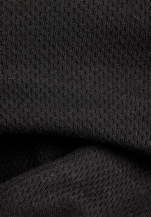 G-STAR - Cropped Ultra Slim Top Wmn - Dk Black