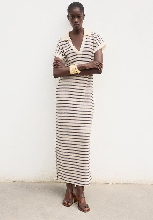MANGO - Dress Tunis - Navy
