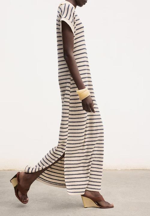 MANGO - Dress Tunis - Navy