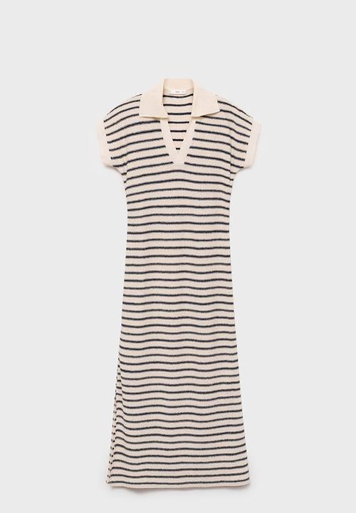 MANGO - Dress Tunis - Navy