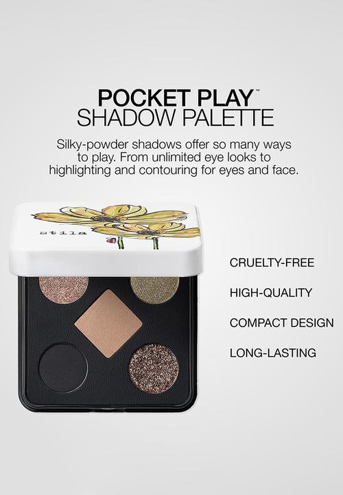 Stila - Pocket Play™ Eye Shadow - Wild Flowers