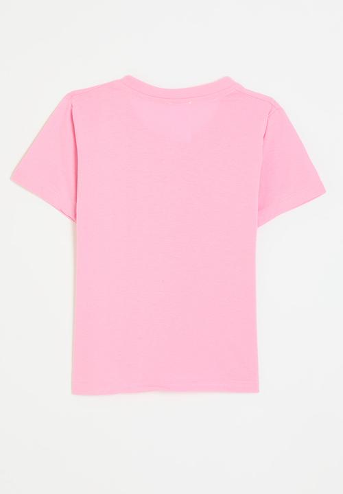 Pop Candy - Floral tee - pink