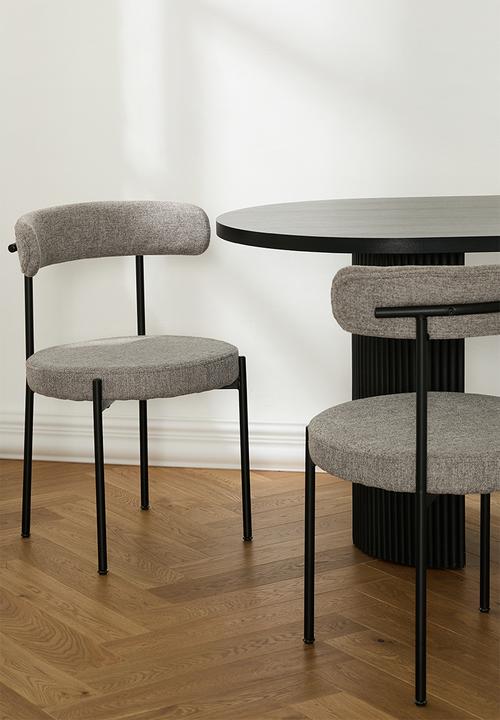 Sixth Floor - Emery dining chair set of 2 - natural