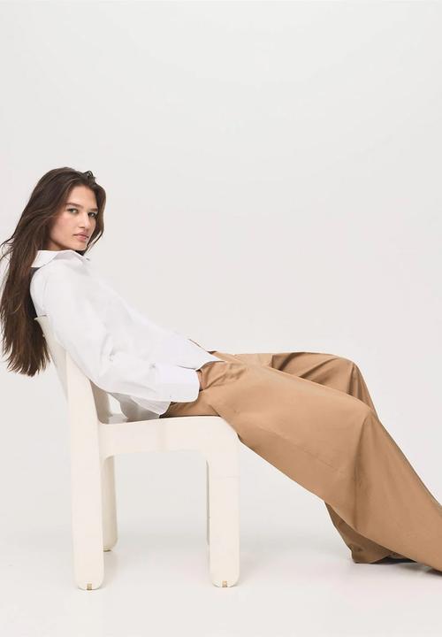 MANGO - Plus size Shirt Sofia - White