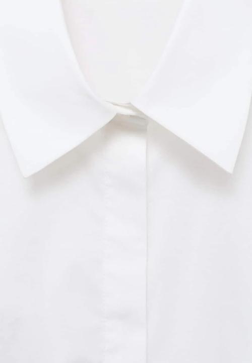 MANGO - Plus size Shirt Sofia - White