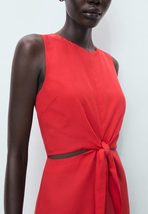 MANGO - Jumpsuit Lana - Red